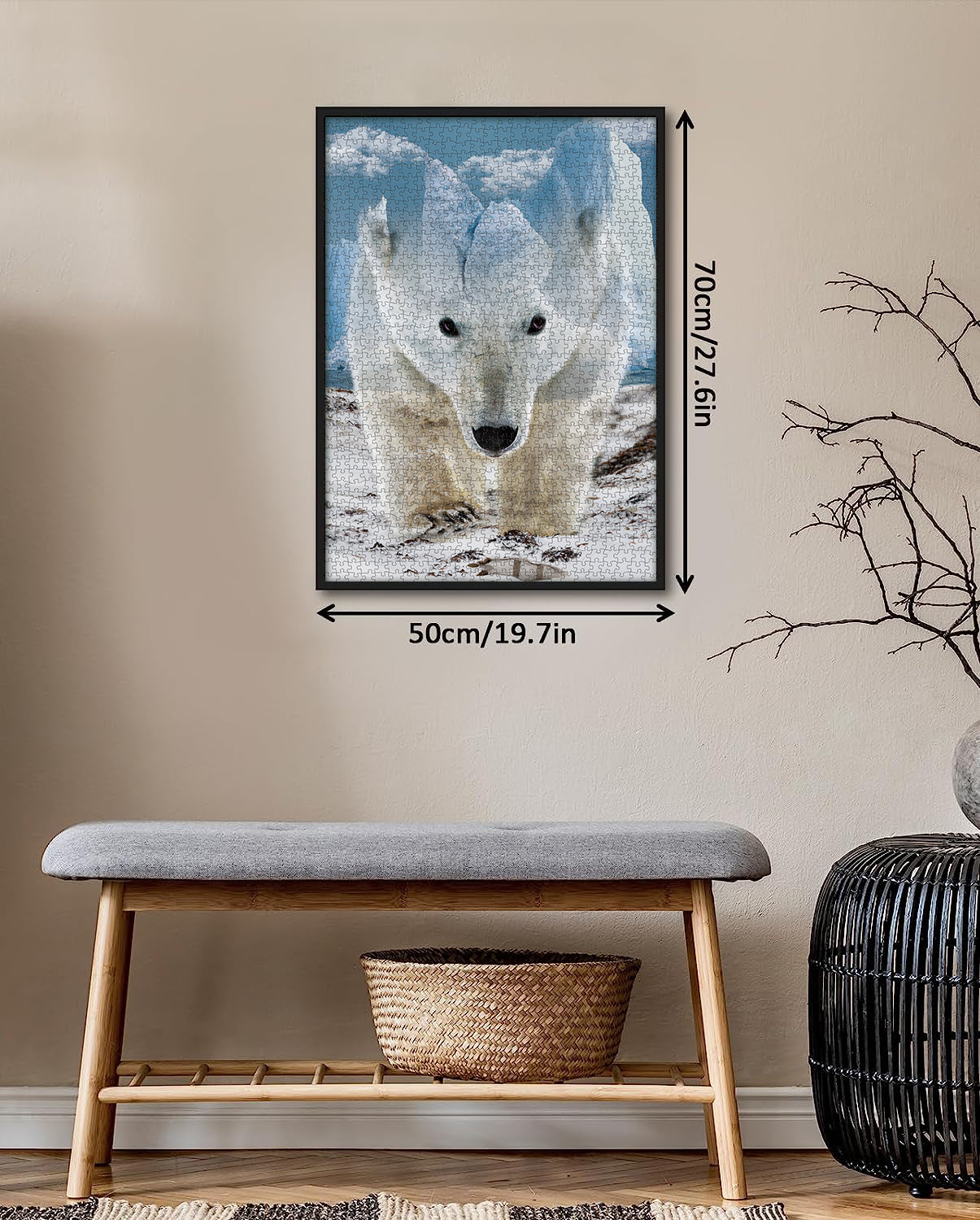 Iceberg Bear Rompecabezas Rompecabezas 1000 piezas