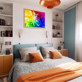 Imposible colorido crisantemo rompecabezas rompecabezas 1000 piezas