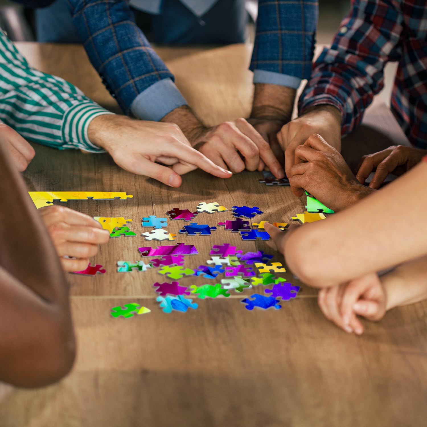 Imposible colorido crisantemo rompecabezas rompecabezas 1000 piezas