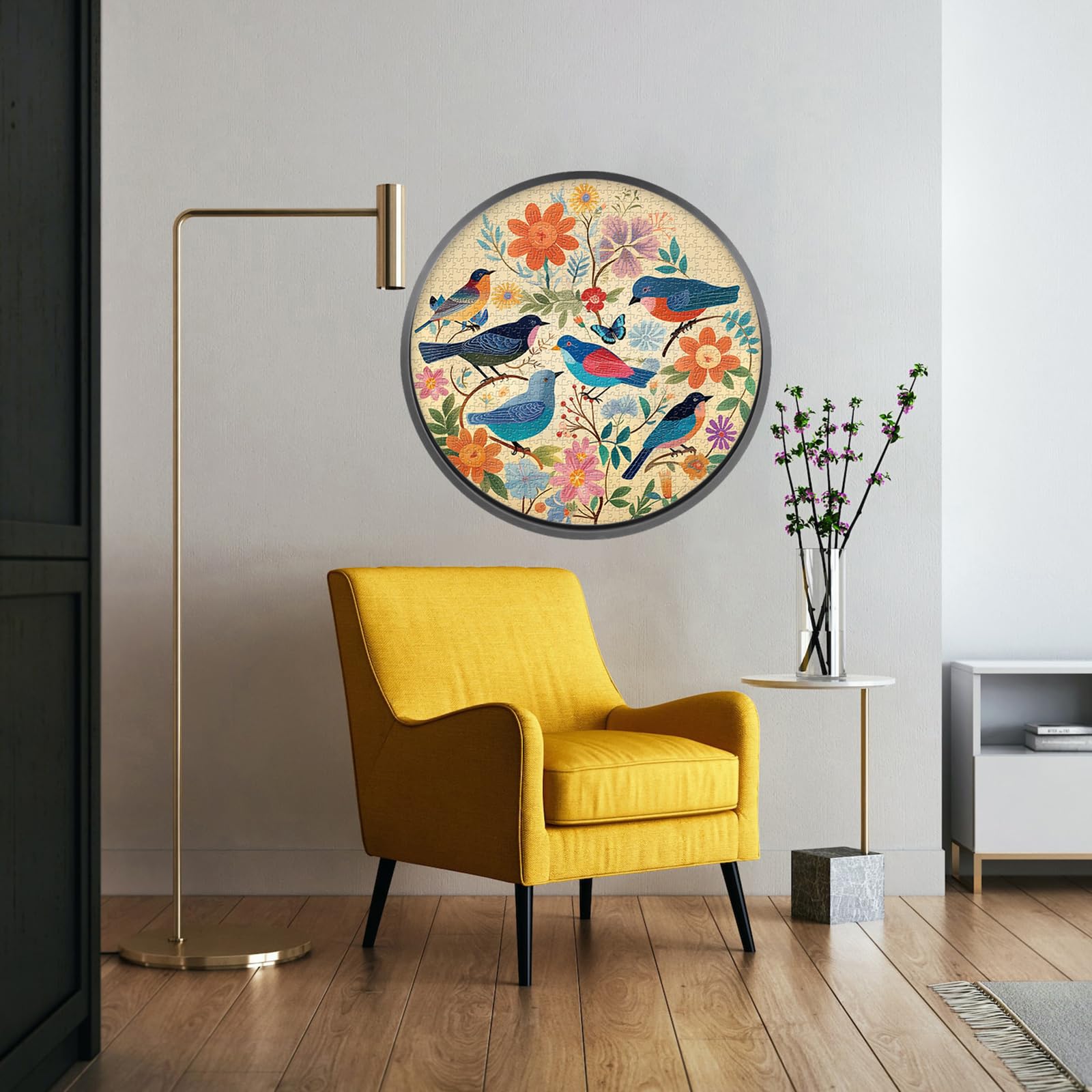 Bird & Flower Jigsaw Puzzle 1000 piezas