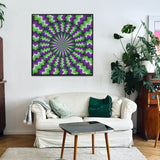 Rompecabezas de ondulación giratoria 3D 1000 piezas