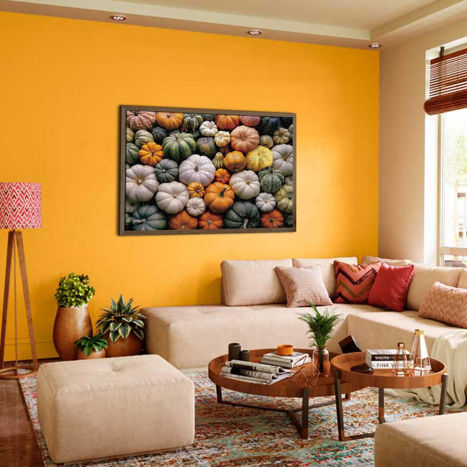 Rompecabezas de calabaza de Halloween 1000 piezas