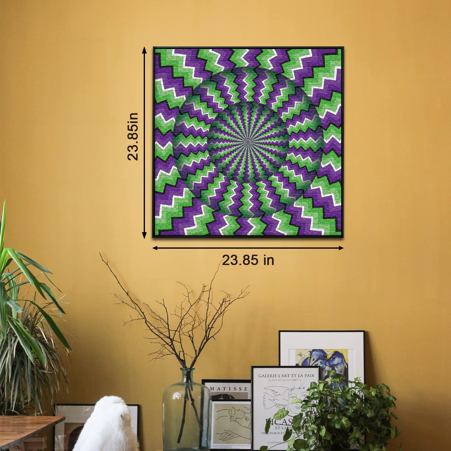 Rompecabezas de ondulación giratoria 3D 1000 piezas