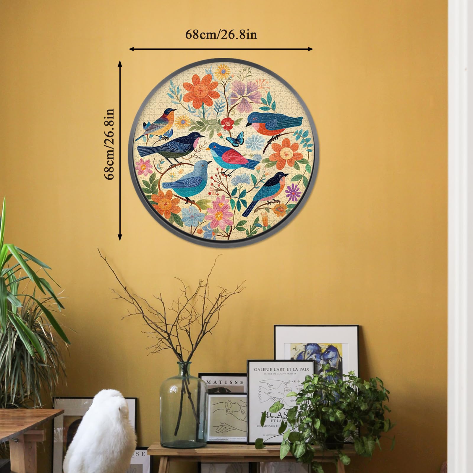 Bird & Flower Jigsaw Puzzle 1000 piezas