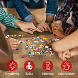 Puzzle per cani di Natale puzzle 1000 pezzi