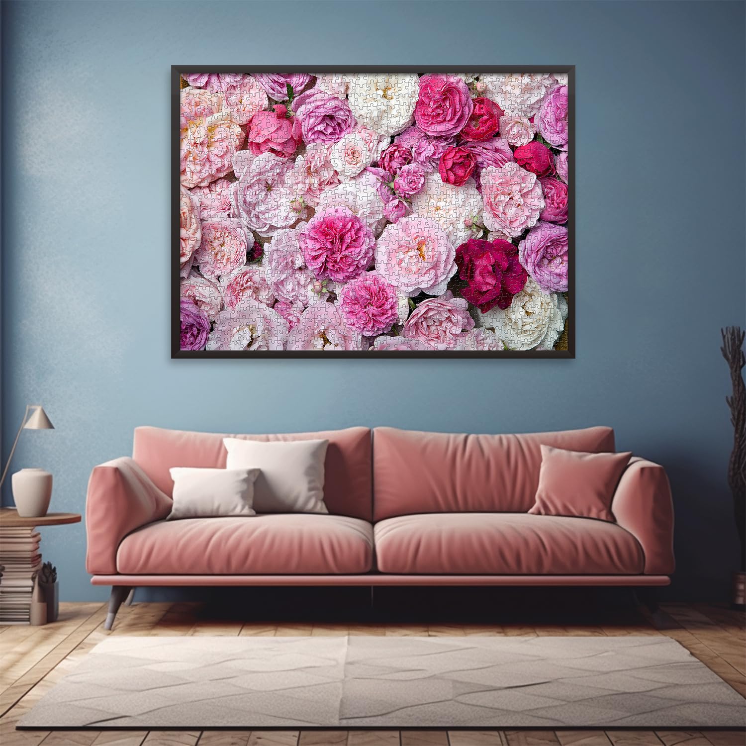 Puzzle rosa rosa puzzle 1000 pezzi