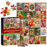 Vintage -Weihnachts -Puzzle 1000 Stücke