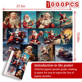 Christmas divertente santa claus puzzle puzzle 1000 pezzi