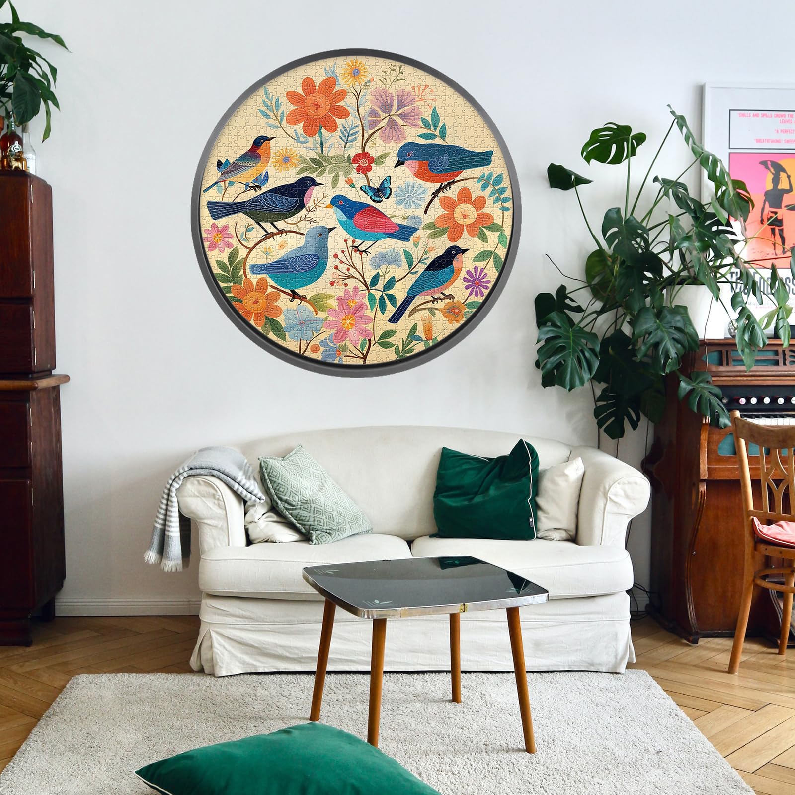 Bird & Flower Jigsaw Puzzle 1000 piezas