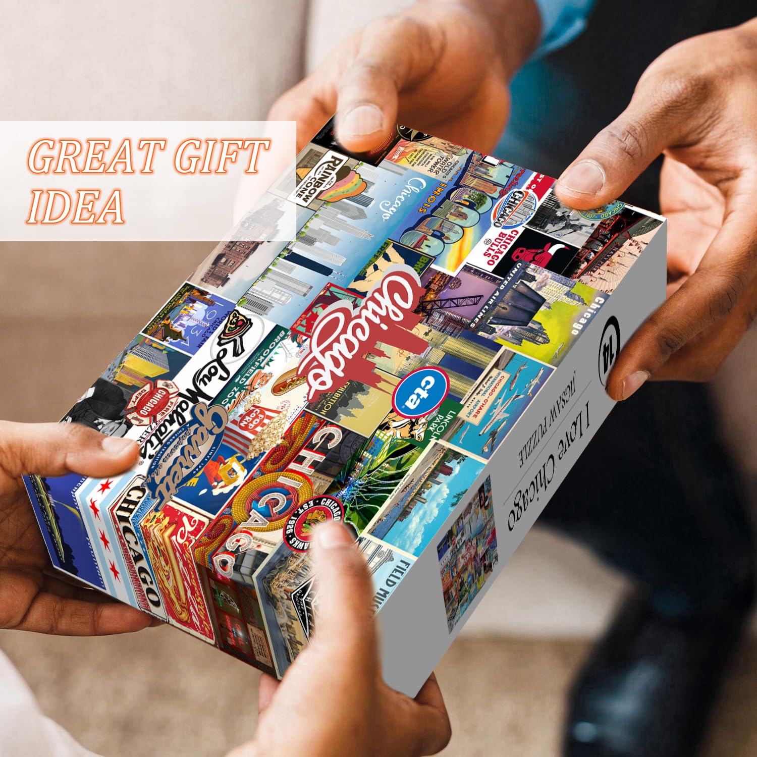 Ich liebe Chicago Jigsaw Puzzle 1000 Stücke