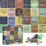 Versos bíblicos rompecabezas rompecabezas 1000 piezas