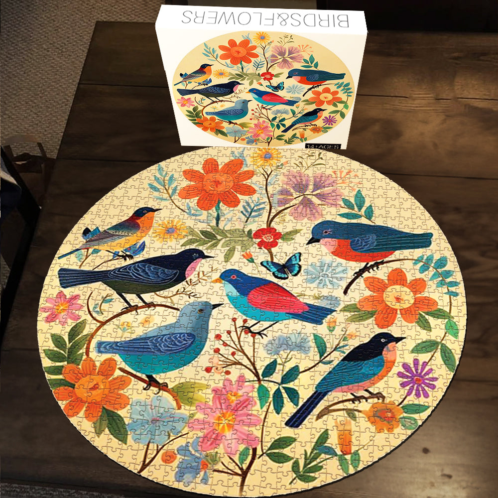 Bird & Flower Jigsaw Puzzle 1000 piezas
