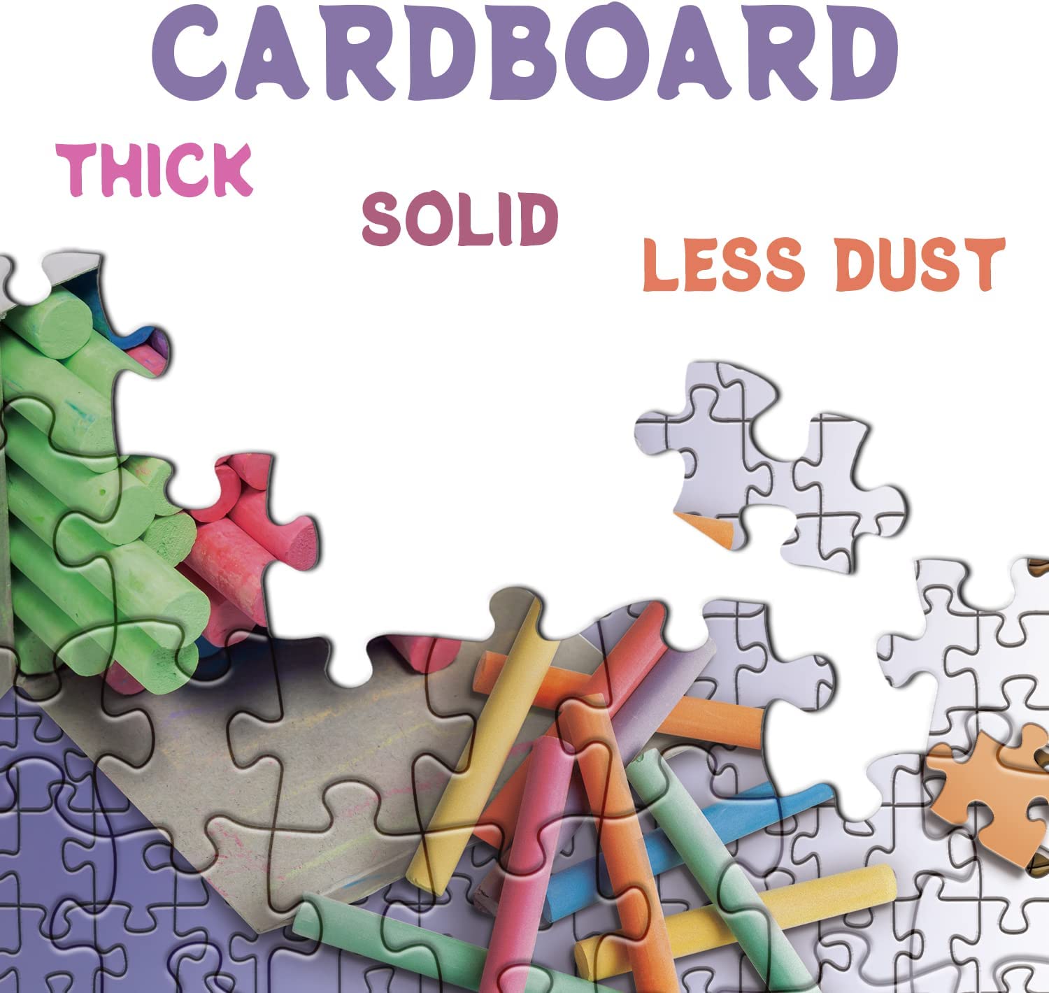 Posejo imposible de rompecabezas de gradiente 1000 piezas