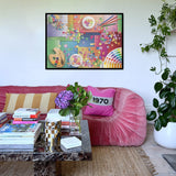 Posejo imposible de rompecabezas de gradiente 1000 piezas