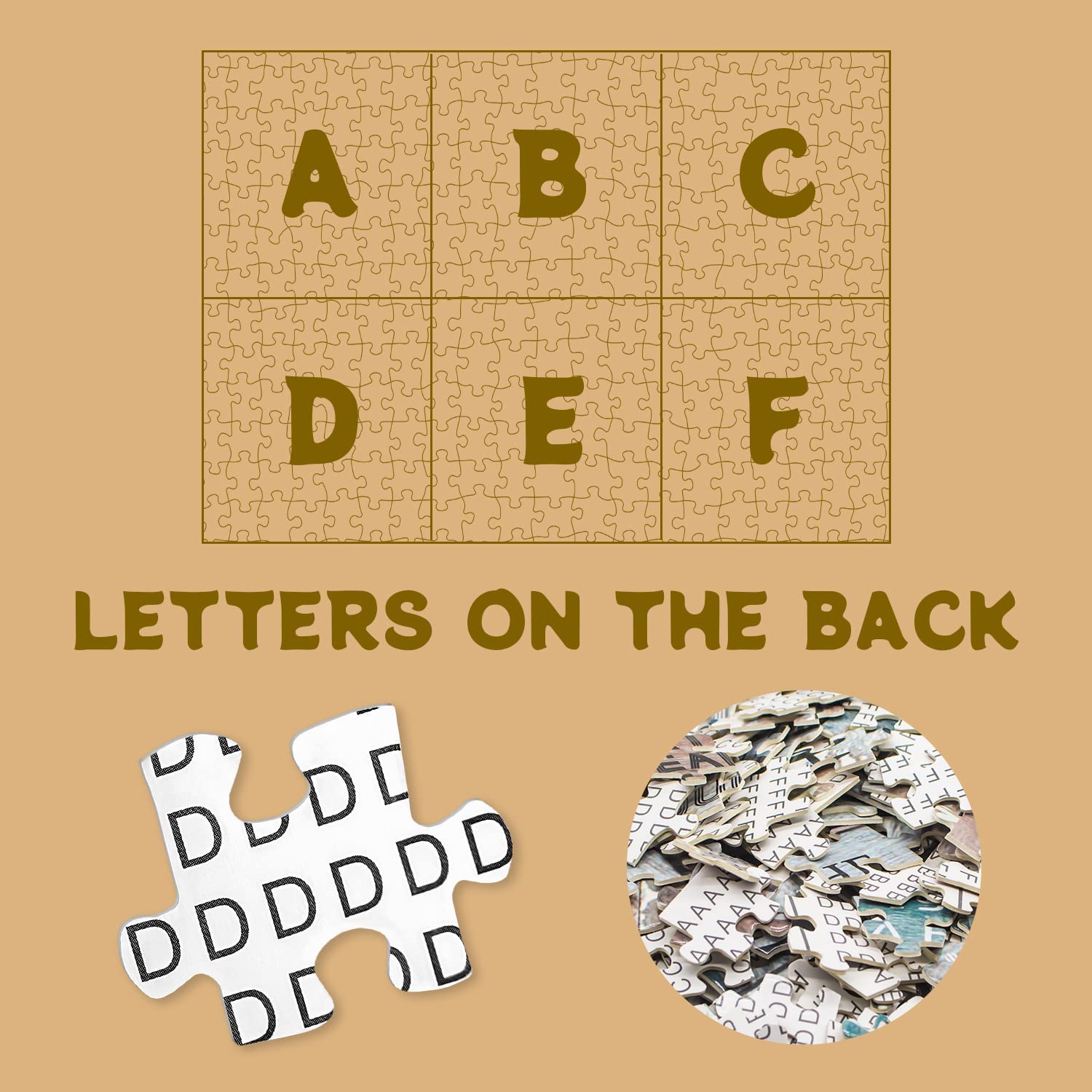 Posejo imposible de rompecabezas de gradiente 1000 piezas