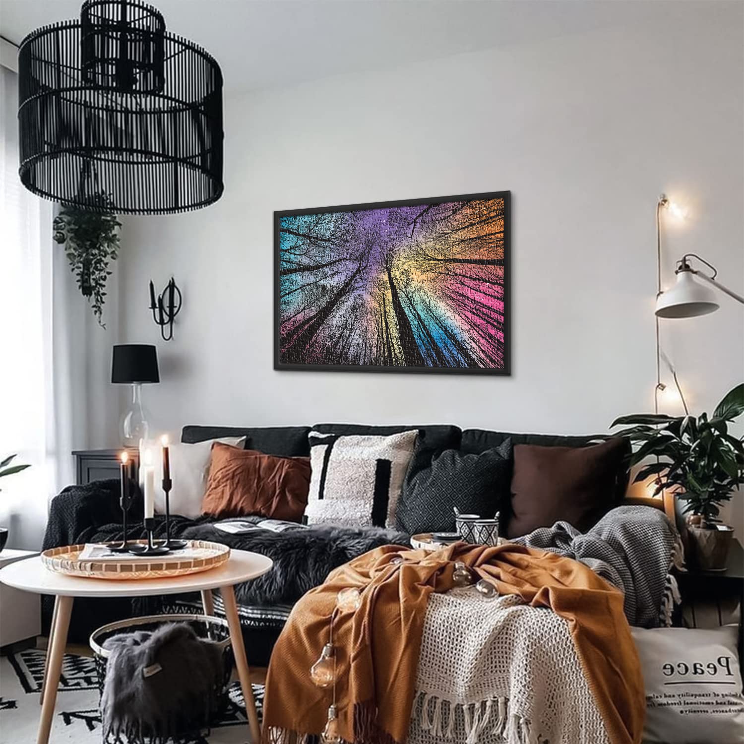 Hard imposible mágico bosque rompecabezas rompecabezas 1000 piezas