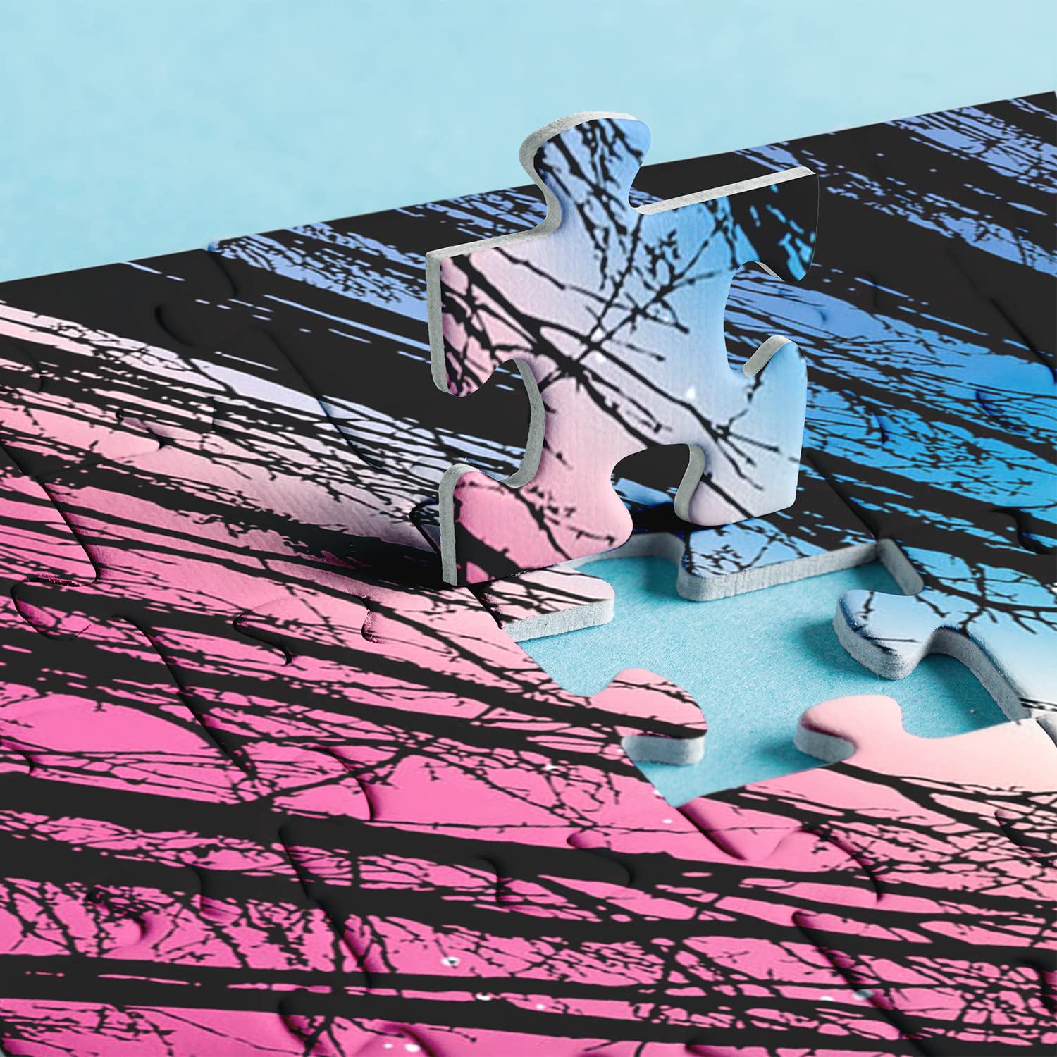 Hard imposible mágico bosque rompecabezas rompecabezas 1000 piezas