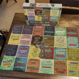 Versos bíblicos rompecabezas rompecabezas 1000 piezas