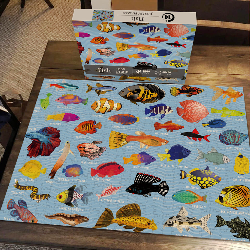 Ocean Fish Jigsaw Puzzles 1000 piezas
