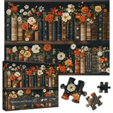 Flowers and Books Jigsaw Puzzles 1000 Piece