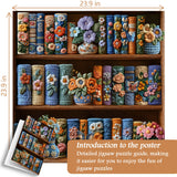 Bücher & Blooms Puzzles 1000 Stück
