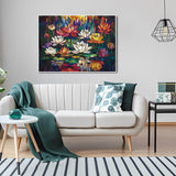 Stained Glass Lotus Jigsaw Puzzle 1000 Pieces