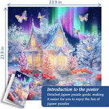 Crystal Cottage Jigsaw Puzzle 1000 Pieces