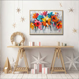 Colorful Floral Charm Jigsaw Puzzle 1000 Pieces