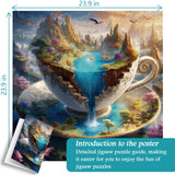 Fractured Landscape Jigsaw Puzzle 1000 Pieces