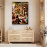 Cozy Cat Cafe Jigsaw Puzzle 1000 Pieces