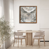 Rompecabezas De Búho En La Nieve 1000 Piezas