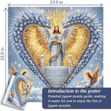 Divine Heart Radiance Jigsaw Puzzle 1000 Pieces