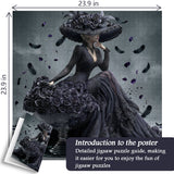 Lady of Shadows Jigsaw Puzzle 1000 Pieces