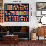 Blooming Bookshelf Jigsaw Puzzles 1000 Pieces