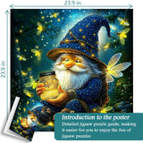 Woodland Gnome’s Glow Jigsaw Puzzle 1000 Pieces