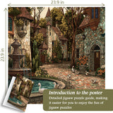 Serene Fountain Puzzle 1000 Teile
