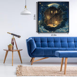 Rompecabezas de nido de libro de noche estrellada, 1000 piezas