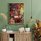Puzzle da scaffale con fiori, 1000 pezzi