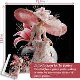 Blush Lily Jigsaw Puzzle 1000 Pieces
