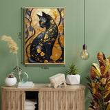 Black Gold Cat Jigsaw Puzzle 1000 Pieces