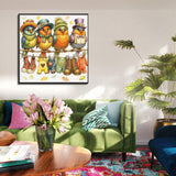 Bird Dress Up Day Jigsaw Puzzle 1000 Pieces