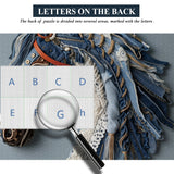 Puzzle Cheval en Denim 1000 Pièces