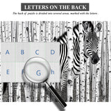 Zebra Forest Jigsaw Puzzle 1000 Pieces