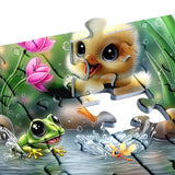 Pezzi del puzzle di splash estivo 1000 pezzi
