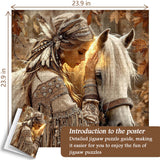 Herbstliches Pferdegalopp-Puzzle 1000 Teile (Kopie)