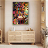 Puzzle da scaffale con fiori, 1000 pezzi