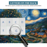 Starry Night Town Jigsaw Puzzle 1000 Pieces
