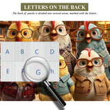 Study Chickens Puzzle 1000 Teile