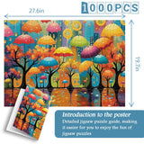 Urban Umbrella Forest Jigsaw Puzzle 1000 Pieces
