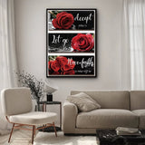 Raindrop Rose Jigsaw Puzzles 1000 Pieces